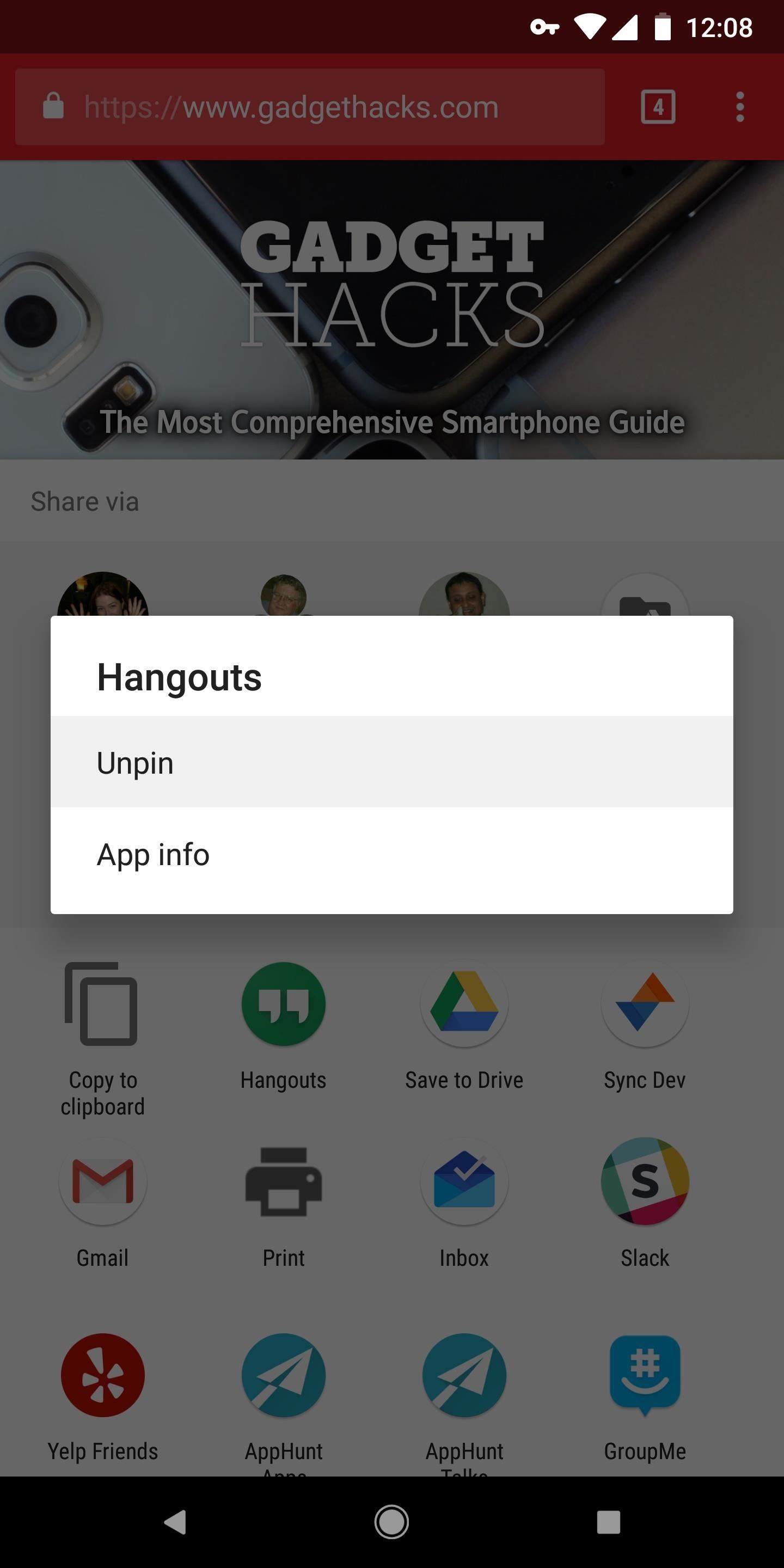 How to Edit Android's Share Menu — No Root Needed