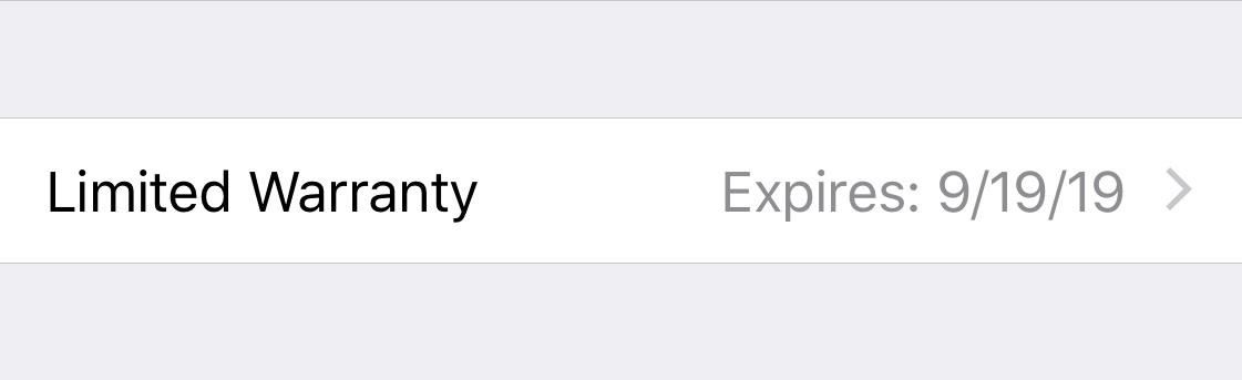 Apple Just Released iOS 12.2 Beta 6 for iPhone to Developers, Adds New 'Warranty Status' in Settings