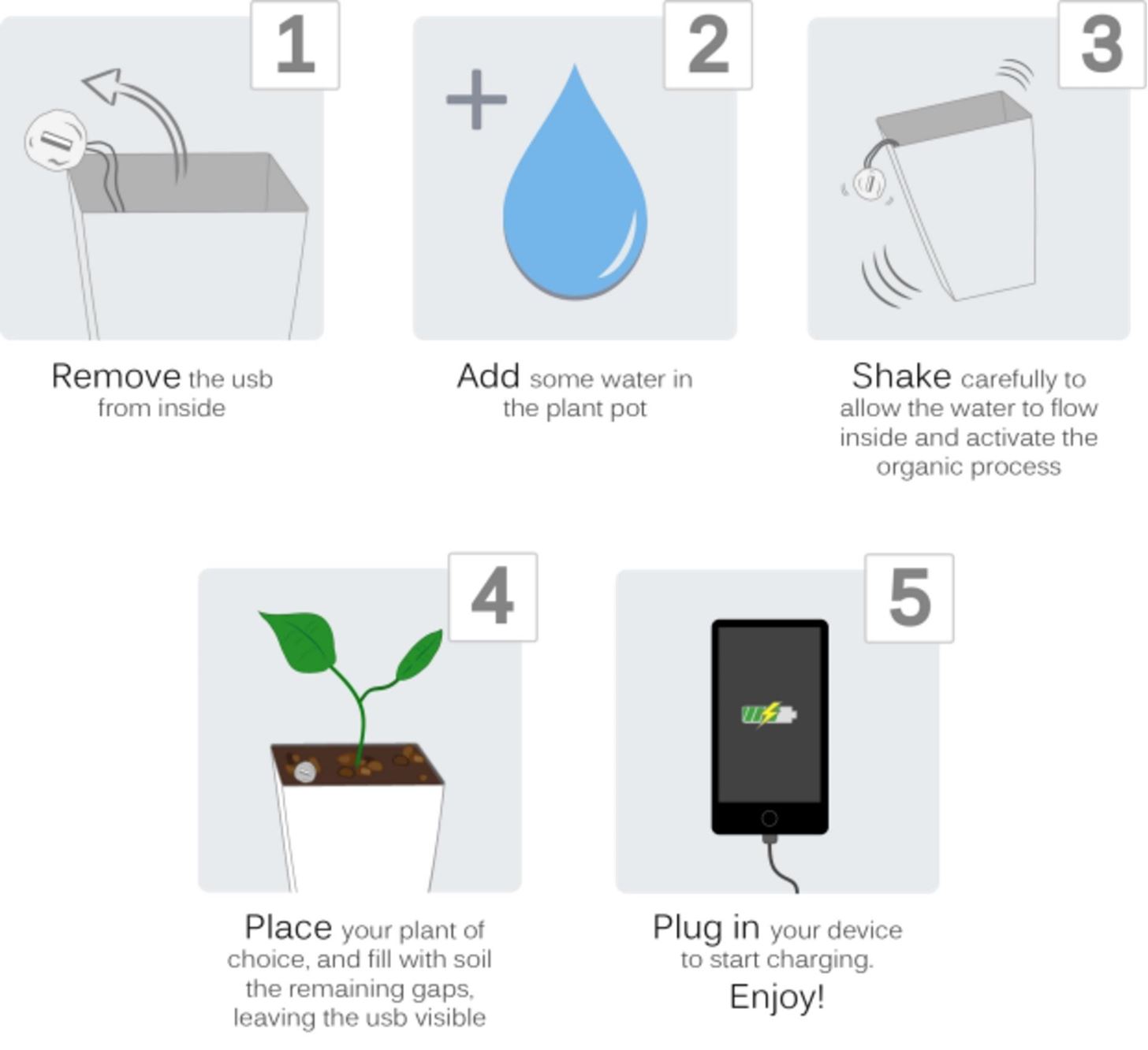 This High-Tech Pot Lets You Charge Your Phone Using a Houseplant