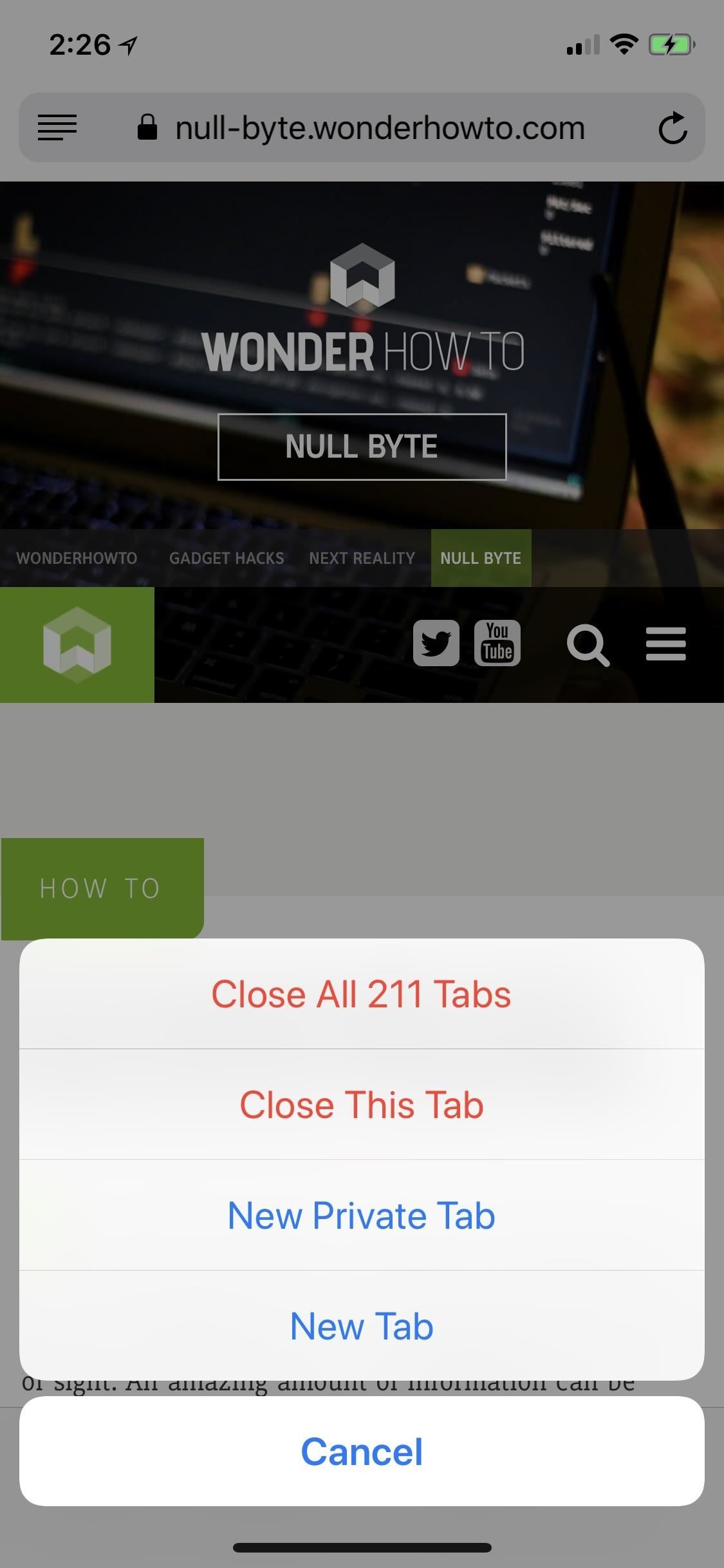 Safari 101: How to Close All Your Open Tabs at the Same Time