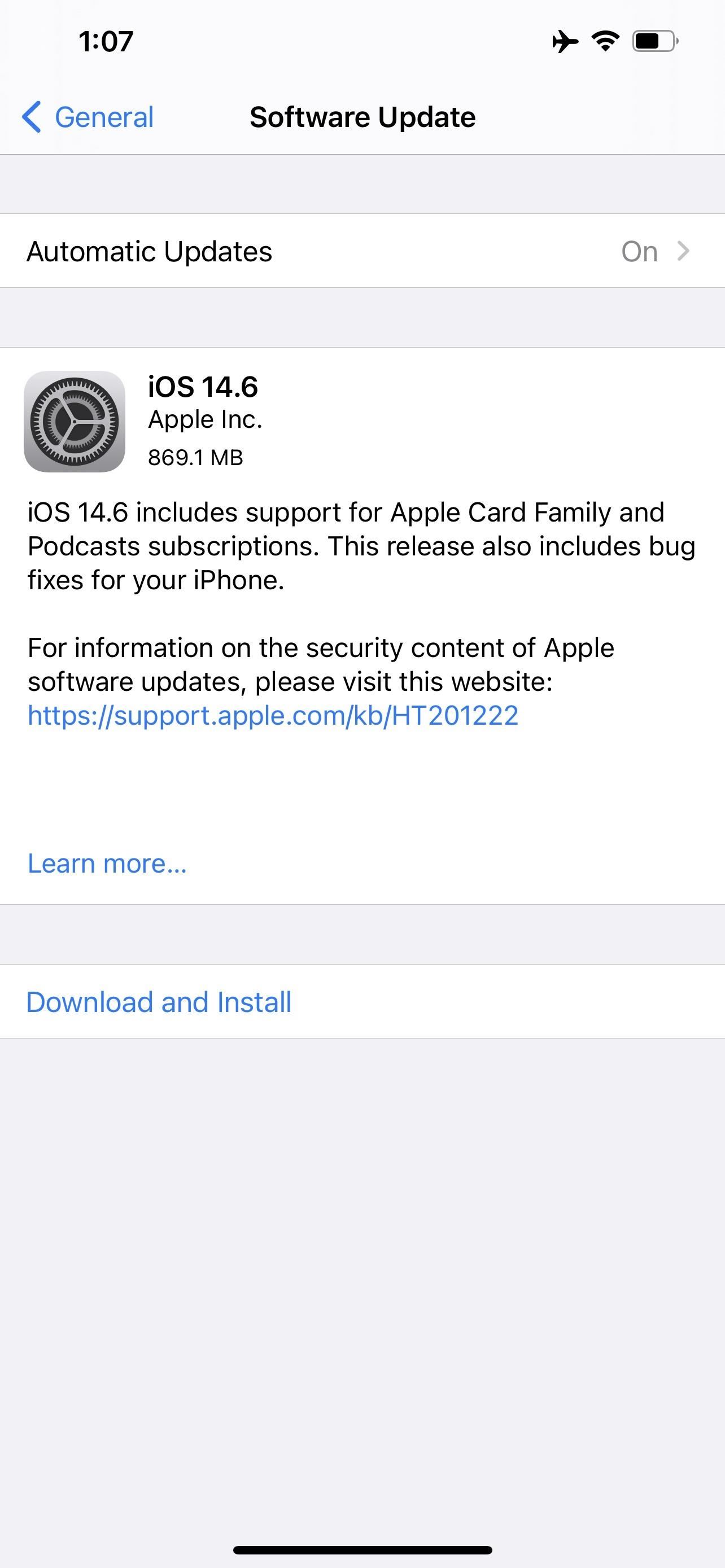 Apple Releases iOS 14.6 for iPhone, Introduces Voice Unlock After Restart, Apple Card Family, Podcast Subs & More