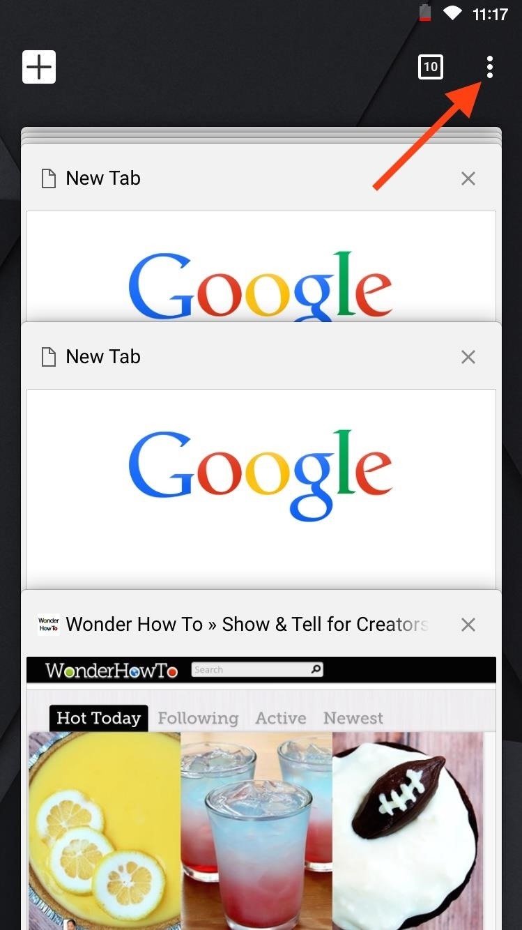 How to Close All Open Tabs at Once in Chrome for Android & iOS
