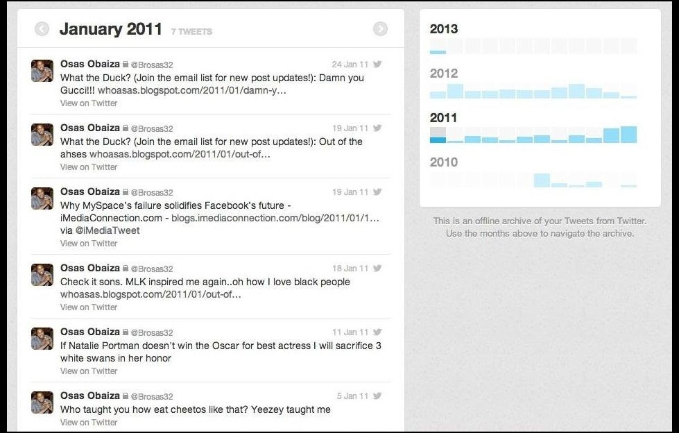 How to Download Your Twitter Archive for Every Single Tweet You've Ever Sent
