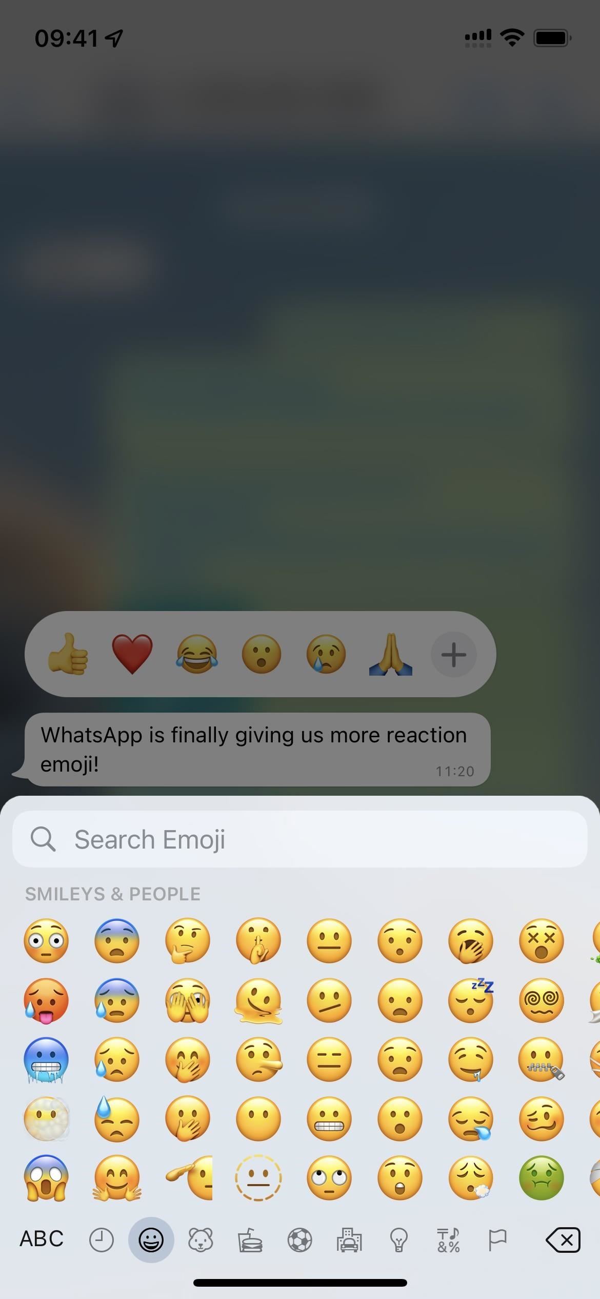 How to Use Any Emoji as a Message Reaction in WhatsApp for iOS, Android, Desktop, and Web