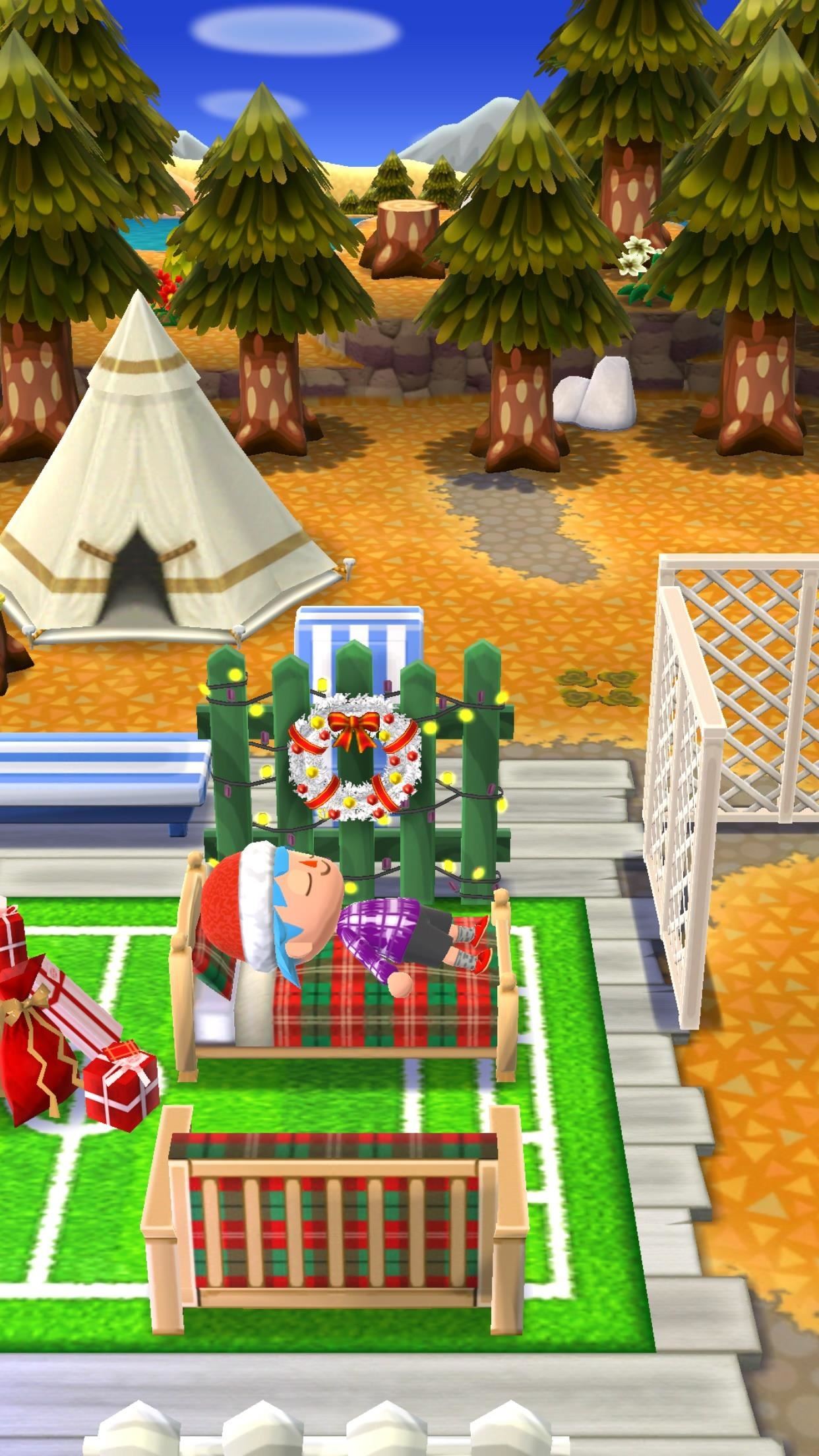 Pocket Camp 101: Grab Yourself a Full Santa Suit & Other Holiday Items in Animal Crossing
