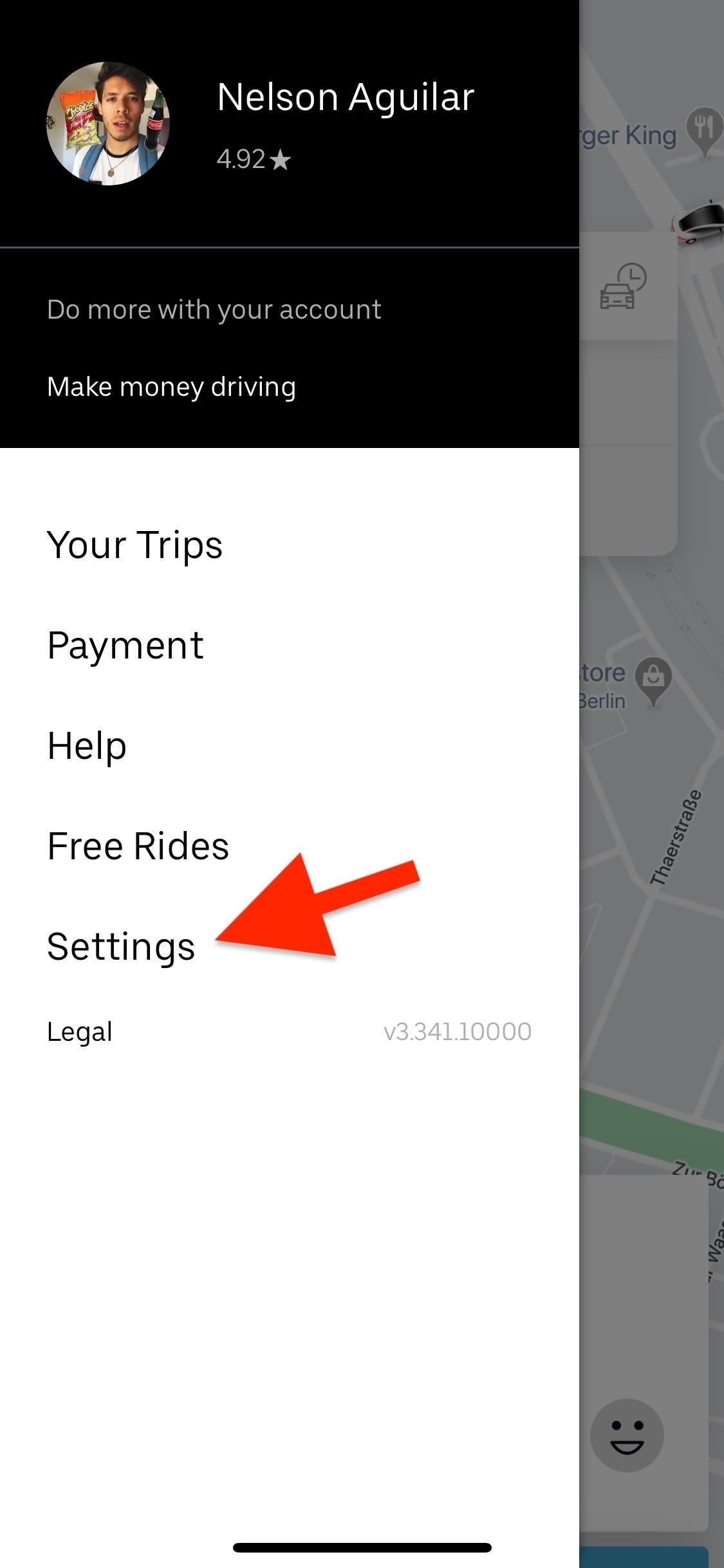 How to Send Your Uber Trip Status to Trusted Contacts if You're Ever in a Sketchy Situation