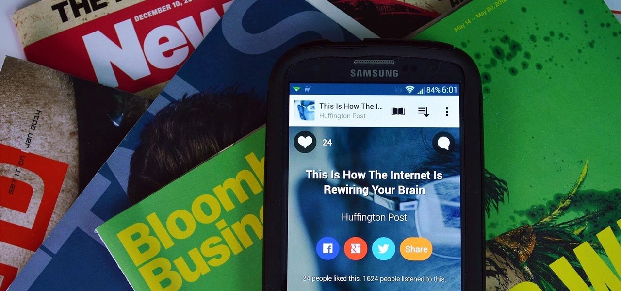 Listen to Articles Narrated by Real Humans on Your Galaxy S3