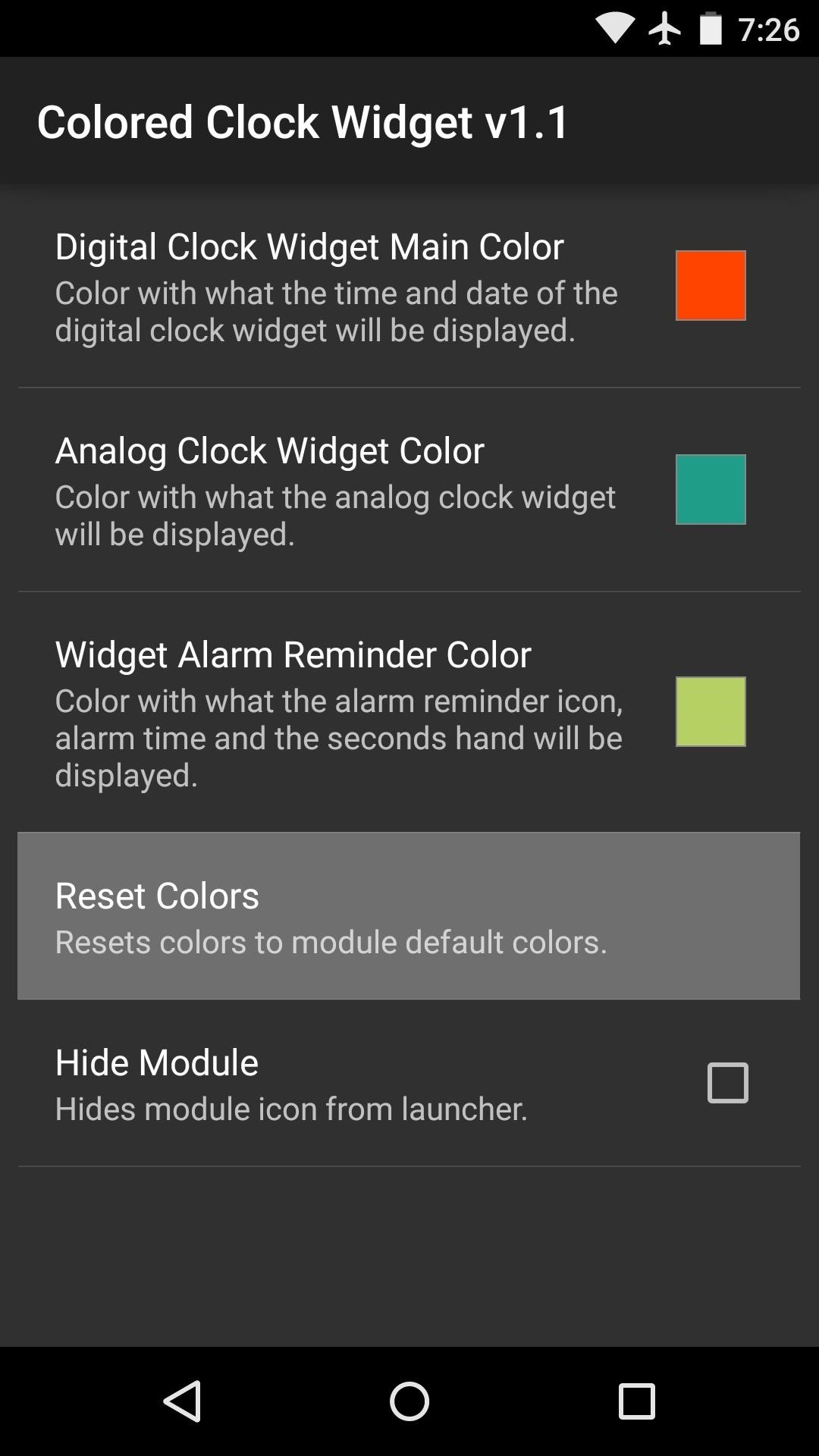 How to Change the Color of Android's Clock Widget