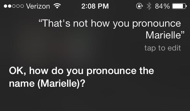 How to Make Siri Pronounce Contact Names Correctly in iOS 7