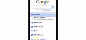 Search Google on the HTC Droid Incredible cell phone