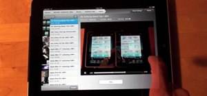 Wirelessly transmit video to an iPad with the Air Video app