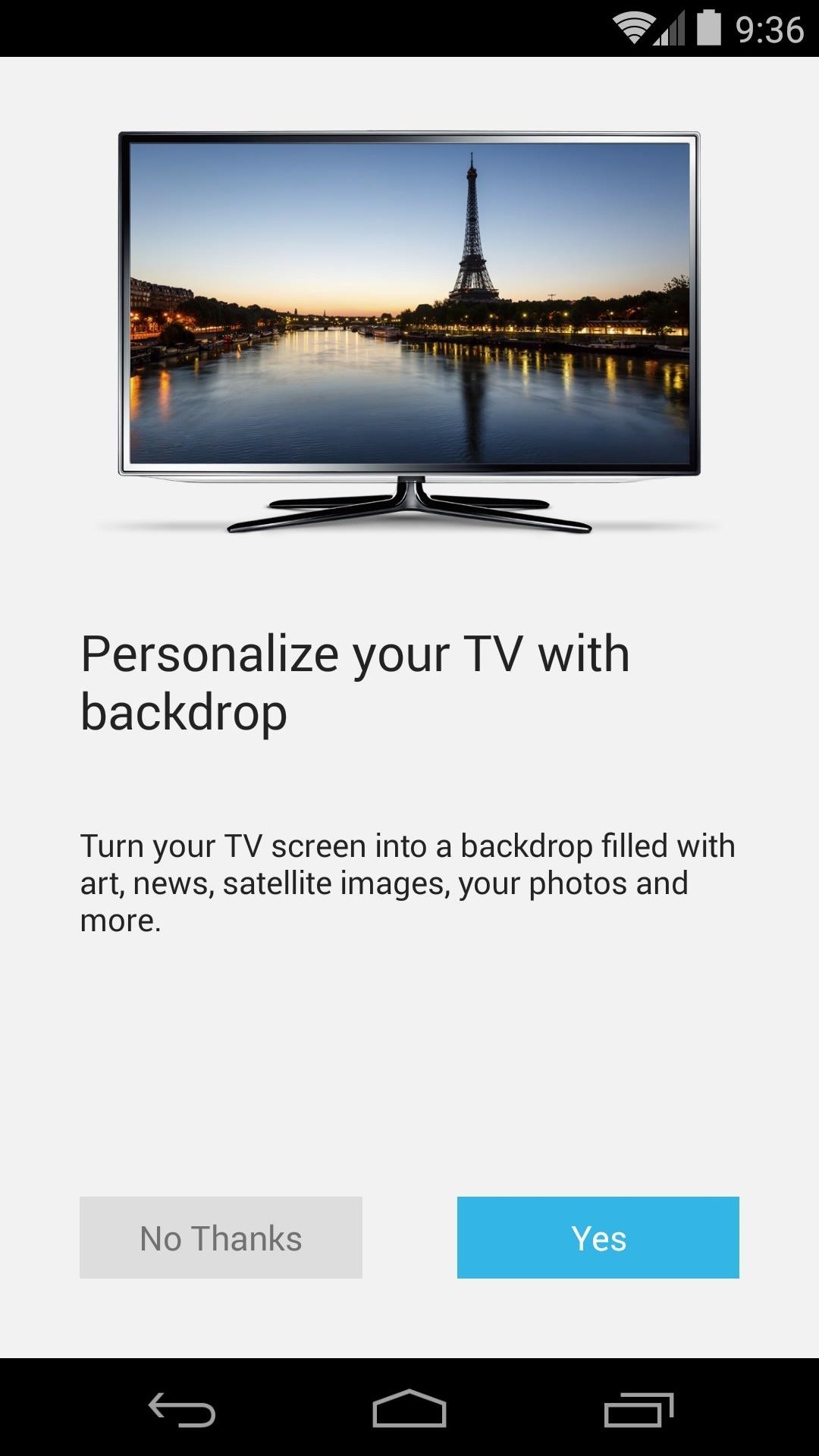 Personalize Your TV Experience with Chromecast's New Backdrop Feature