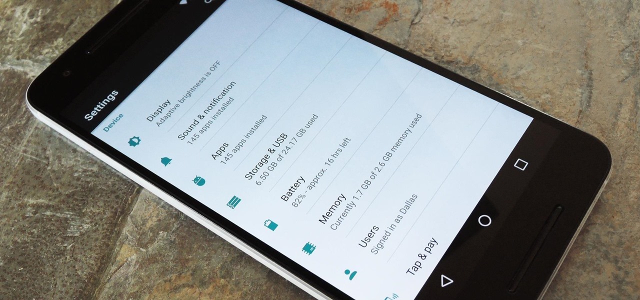 Get Android N's Redesigned Settings Menu on Your Android Right Now