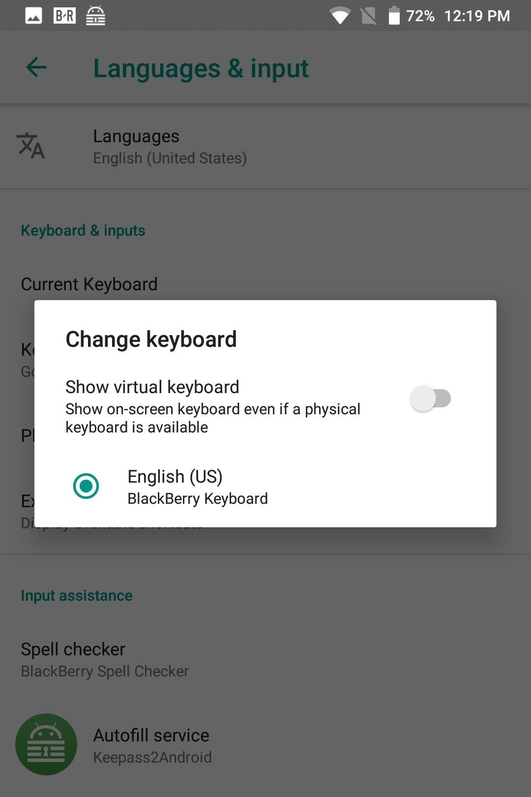 How to Remove the On-Screen Keyboard on Your BlackBerry KEYone or KEY2