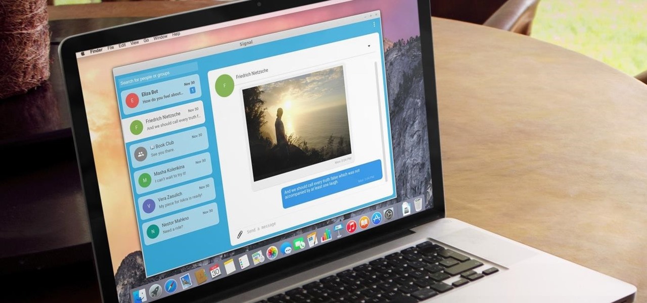 Signal, Snowden's Favorite Secure-Messenger App, Is Now on Your Desktop