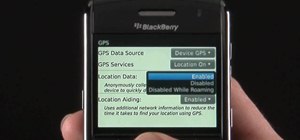Use the GPS features on a BlackBerry Bold 9650 smartphone