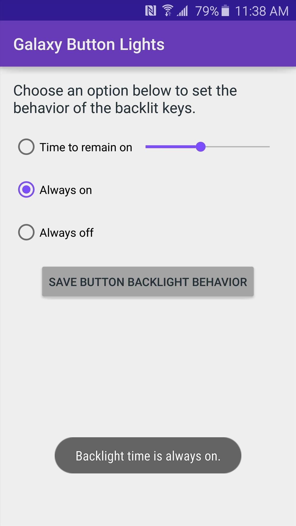 How to Change Backlight Duration for the Back & Recents Keys on the Galaxy S6