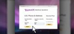 Track down a Yahoo e-mail address