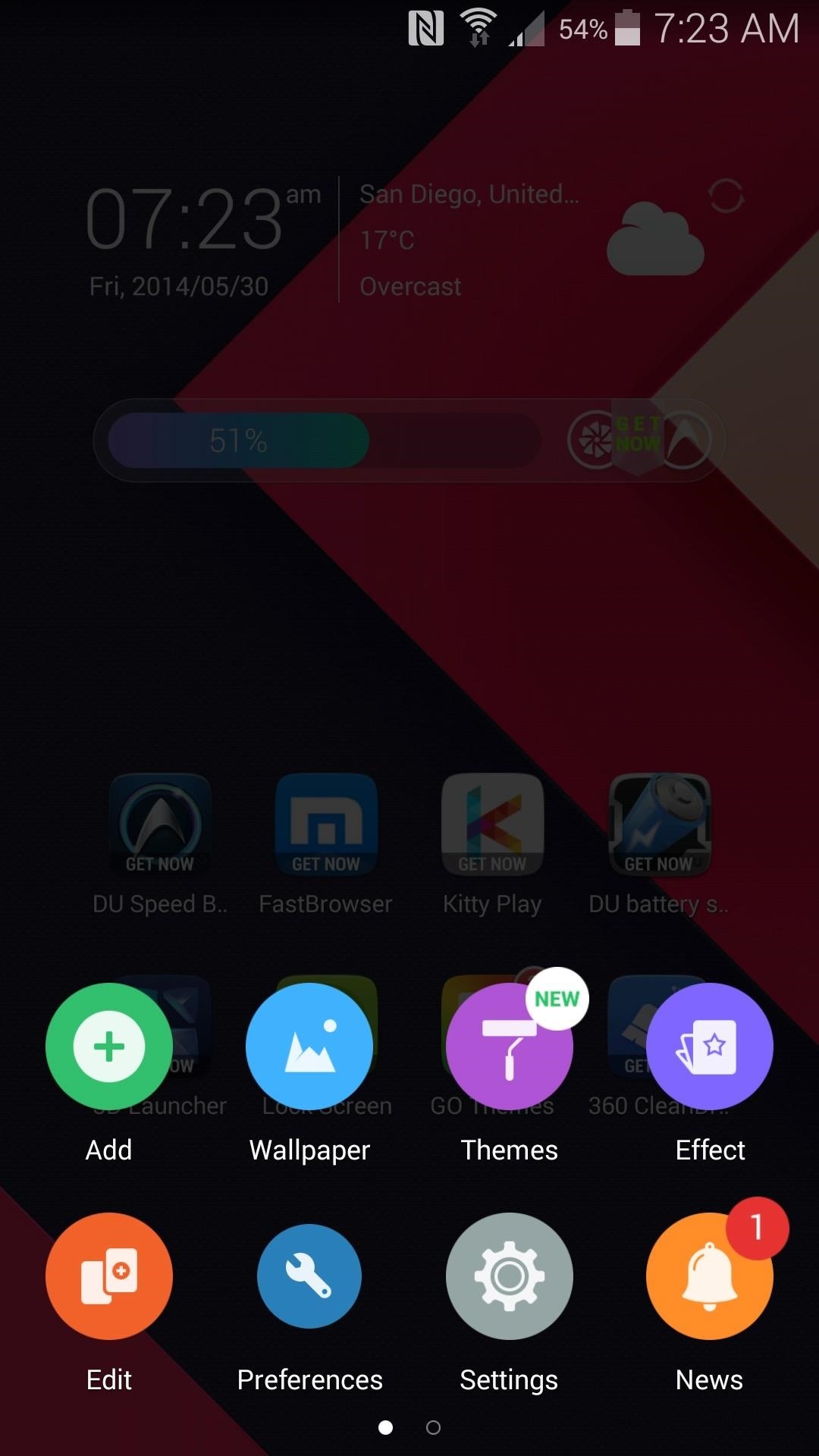 Immensely Popular Go Launcher Gets Big Update & Offers Free Prime Until June 1st