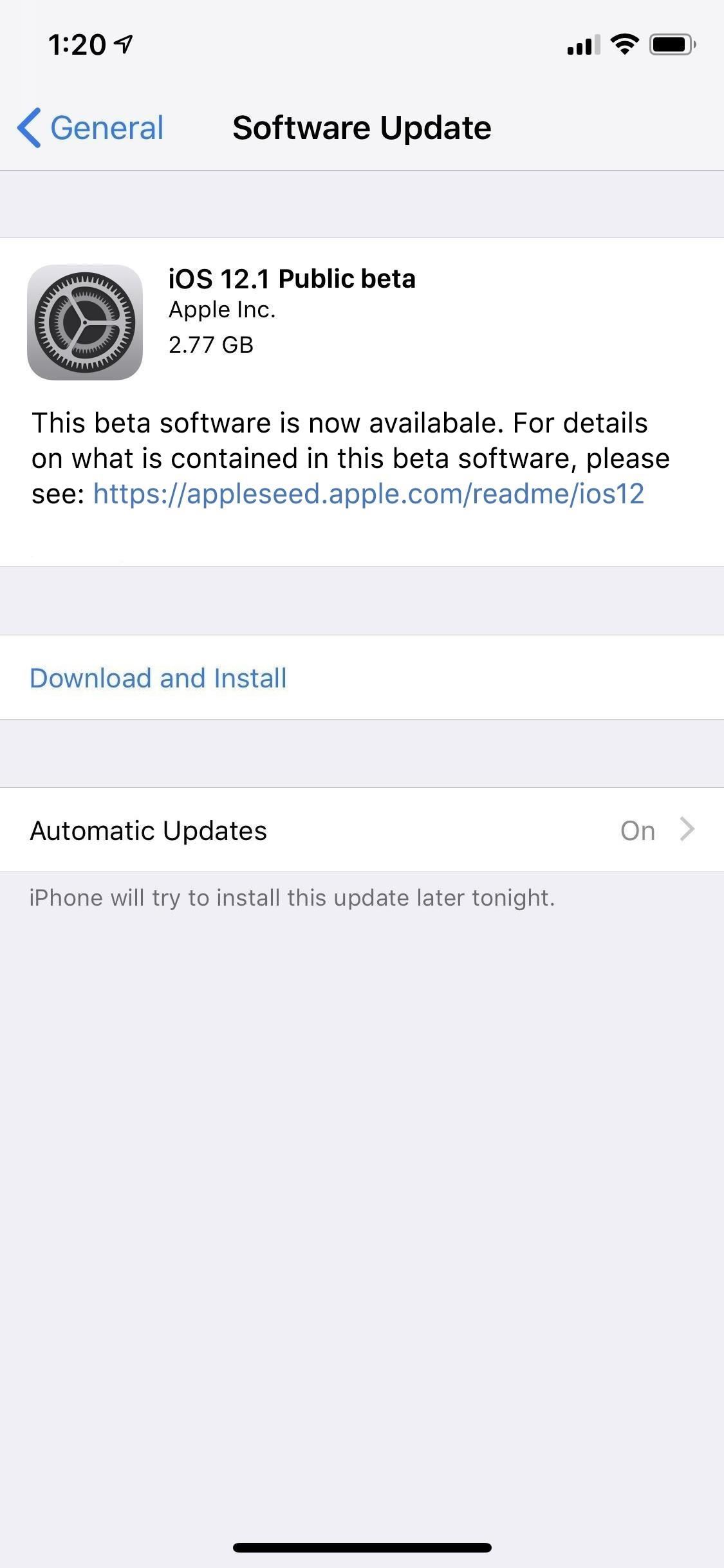 Apple Releases iOS 12.1 Beta 1 to Public Software Testers, Reintroduces Group FaceTime to iPhones