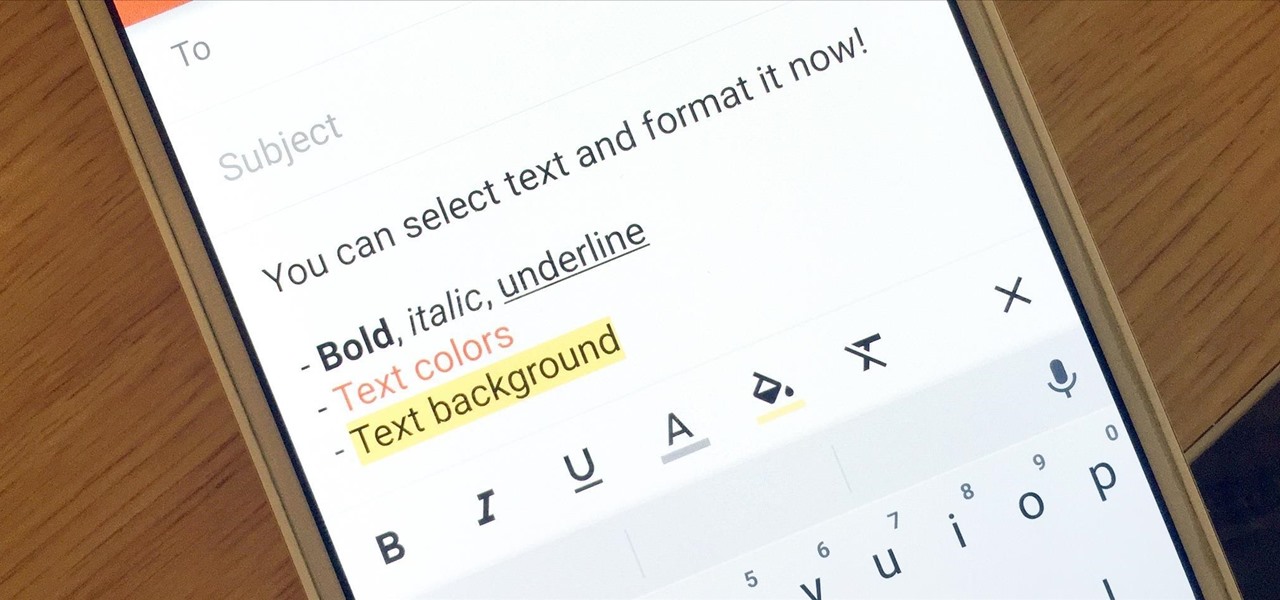 How to Bold, Italicize, & Underline Text in Gmail for Android