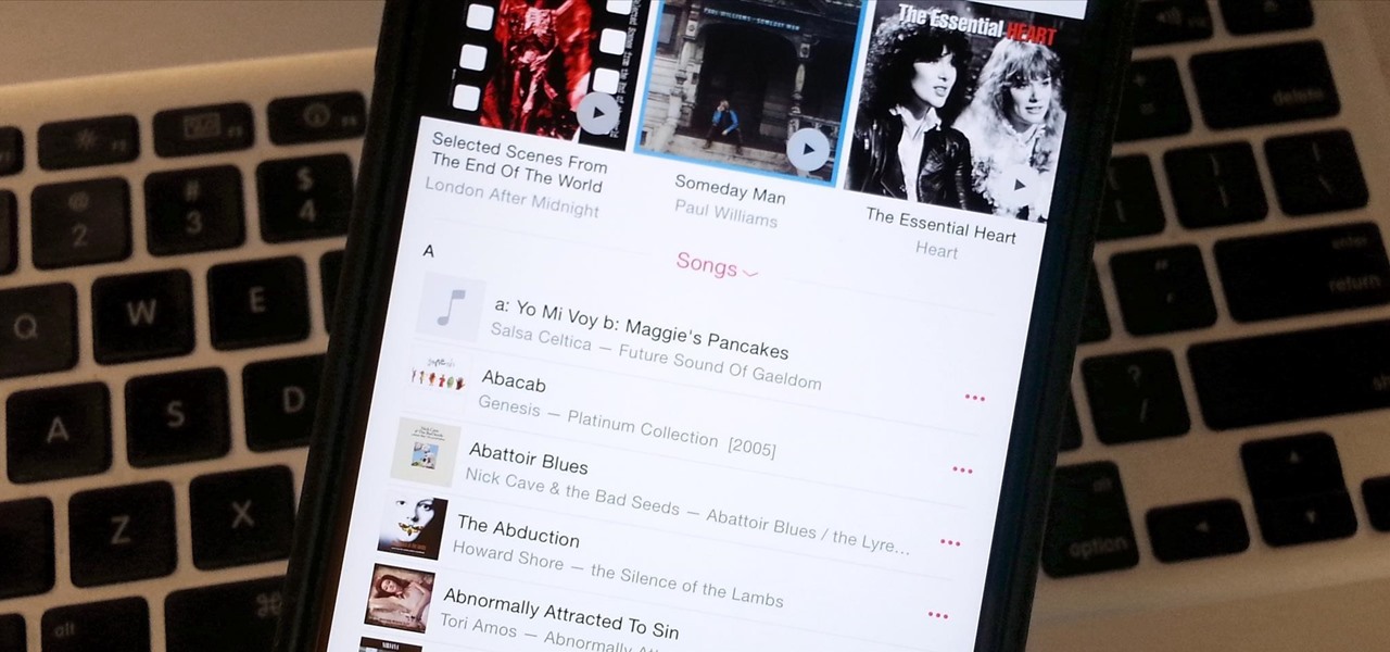 Shuffle All Songs in Apple's New Music App in iOS 8.4