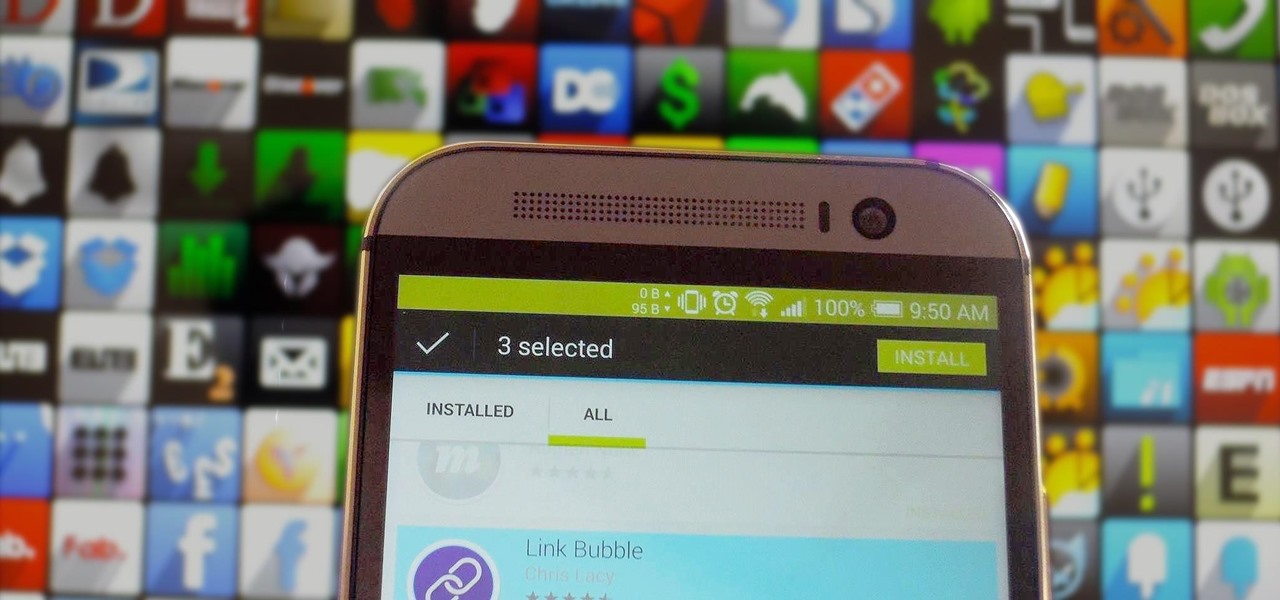 Bulk Install Apps on a New HTC One or Other Android Device