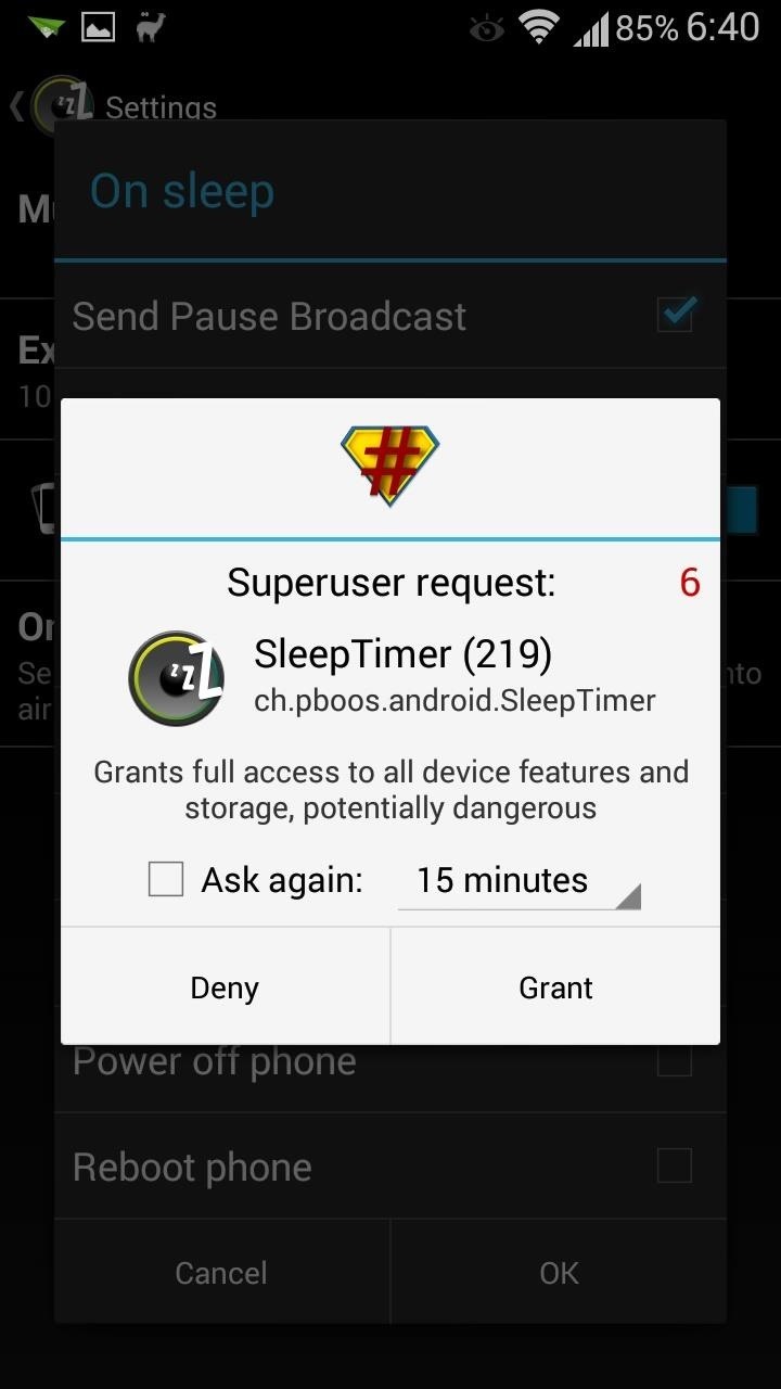 How to Add a Sleep Timer to Any Music Player on Your Samsung Galaxy S3