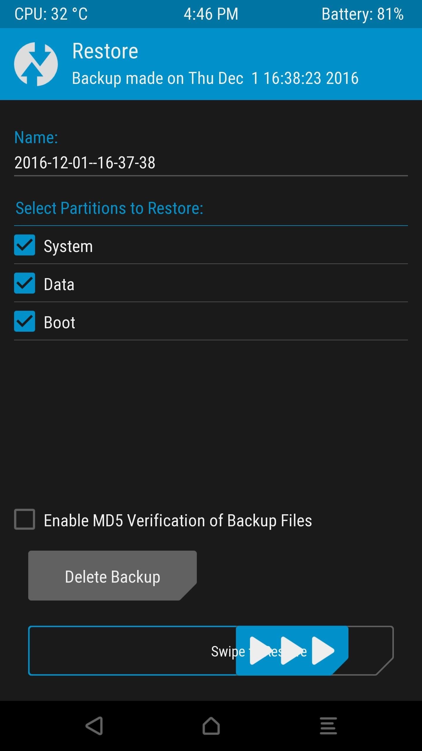TWRP 101: How to Make a NANDroid Backup & Restore Your Entire Phone