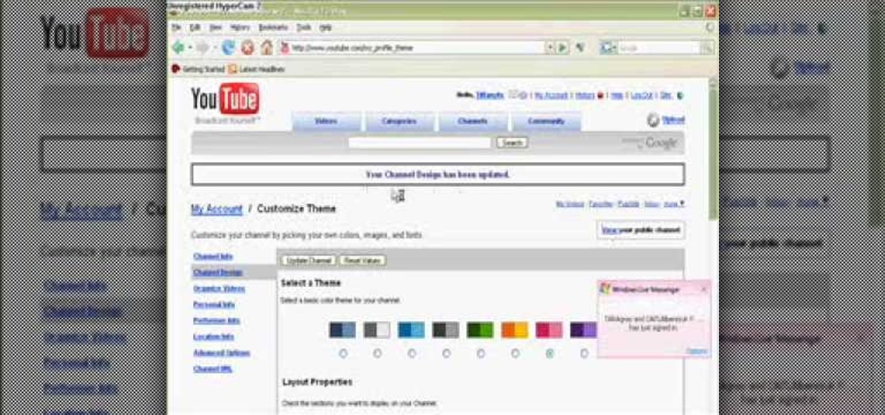 How to Change your profile background on YouTube « Internet :: Gadget Hacks