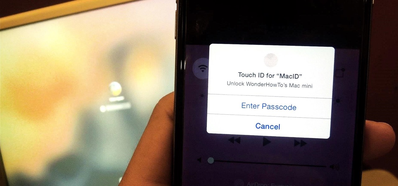 Unlock Your Mac Using Your iPhone's Touch ID or Lock Screen Passcode