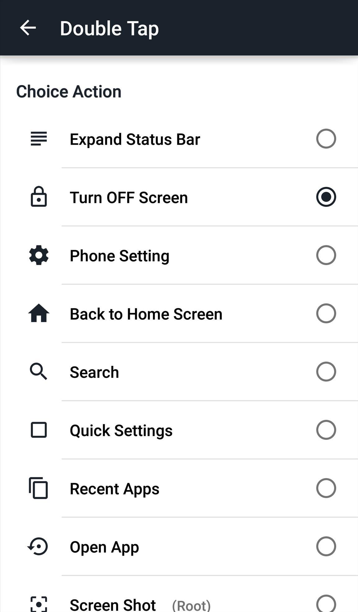 Perform Quick Actions with Custom Status Bar Gestures