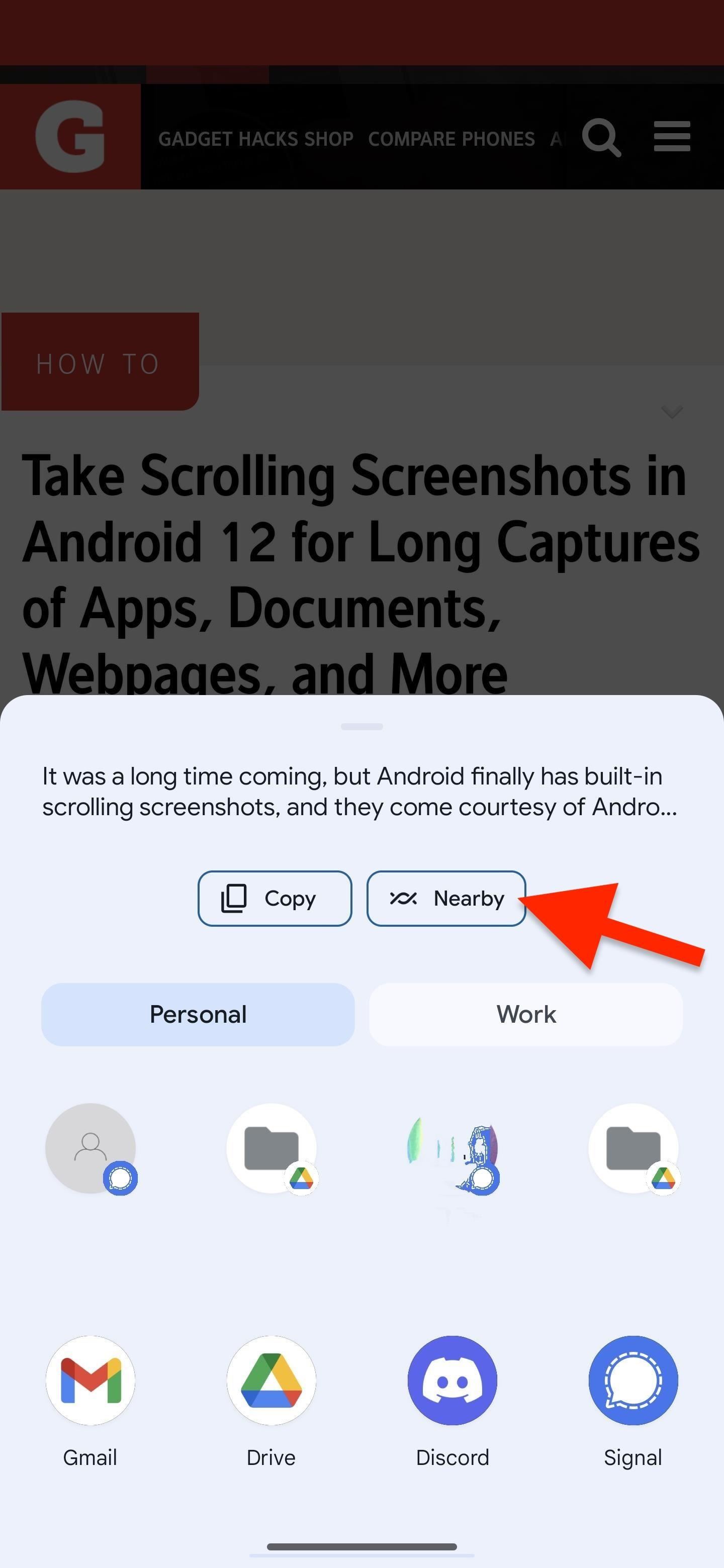 Cómo copiar/pegar entre dispositivos Android y Chromebooks rápidamente con uso compartido cercano