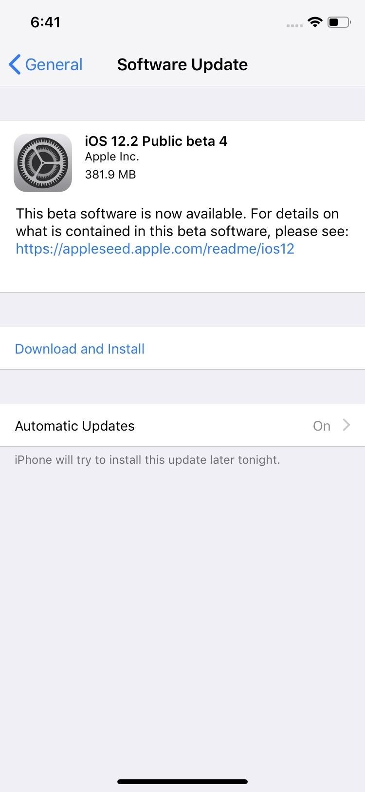 Apple Releases iOS 12.2 Public Beta 4 to Software Testers Early, Includes New Icons & Other Small Tweaks