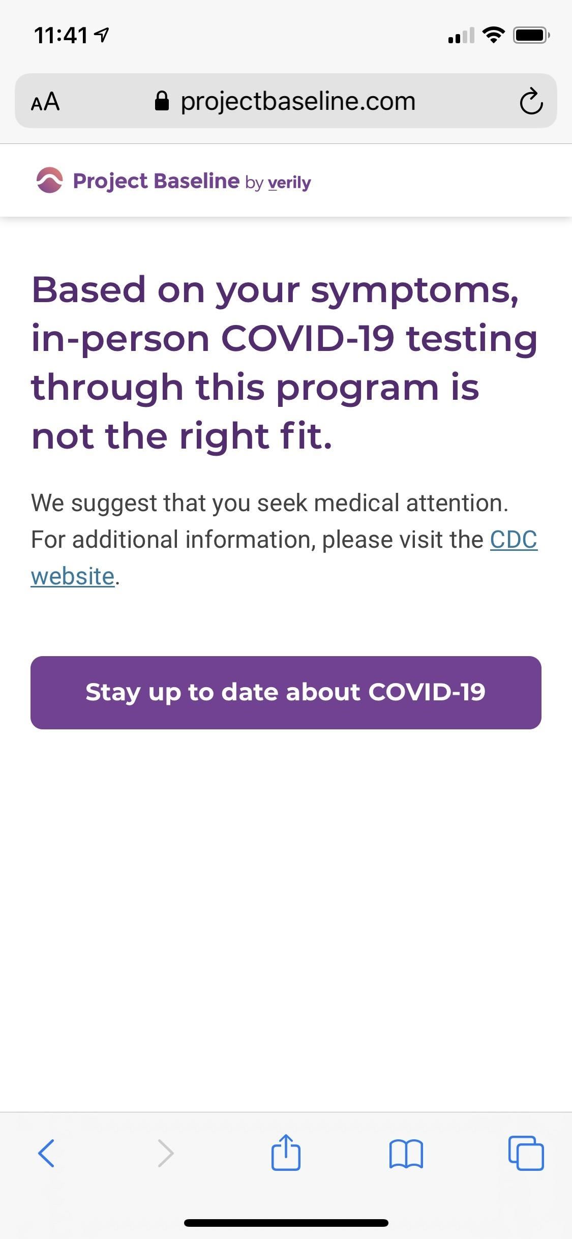 How to Access the US Government's Coronavirus Testing Website Without a Computer