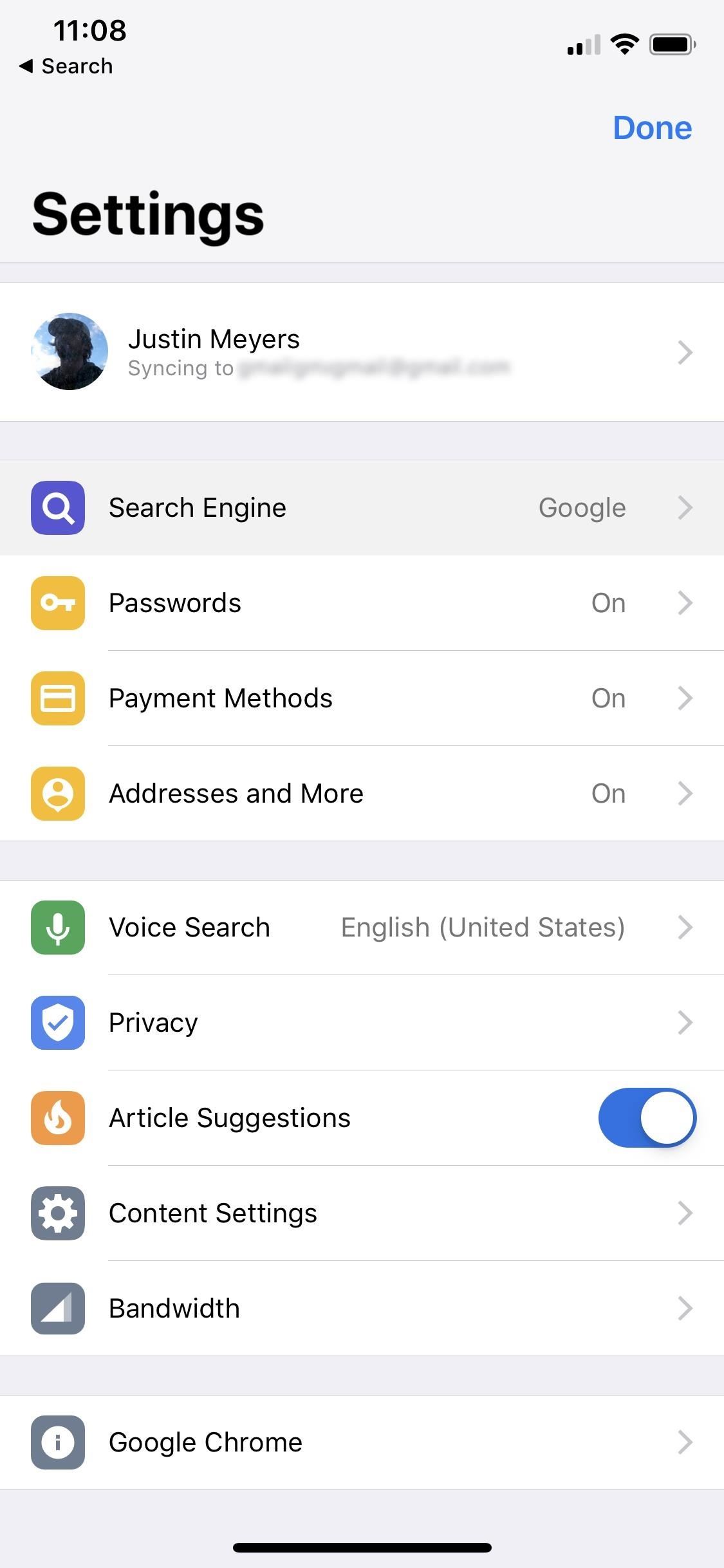 How to Change Google Chrome's Default Search Engine on Your iPhone or Android Phone