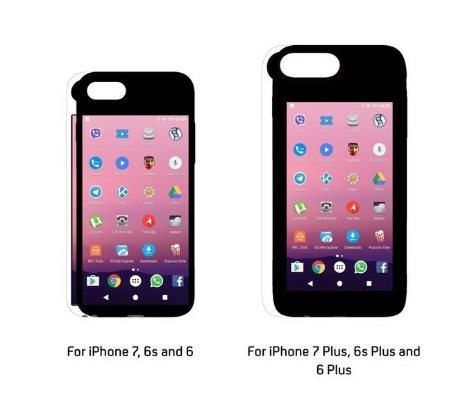 New Case Puts iPhone & Android Back to Back