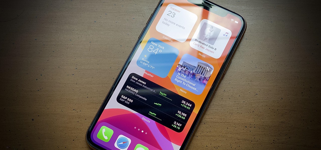 Can you put a countdown on your iphone home screen?