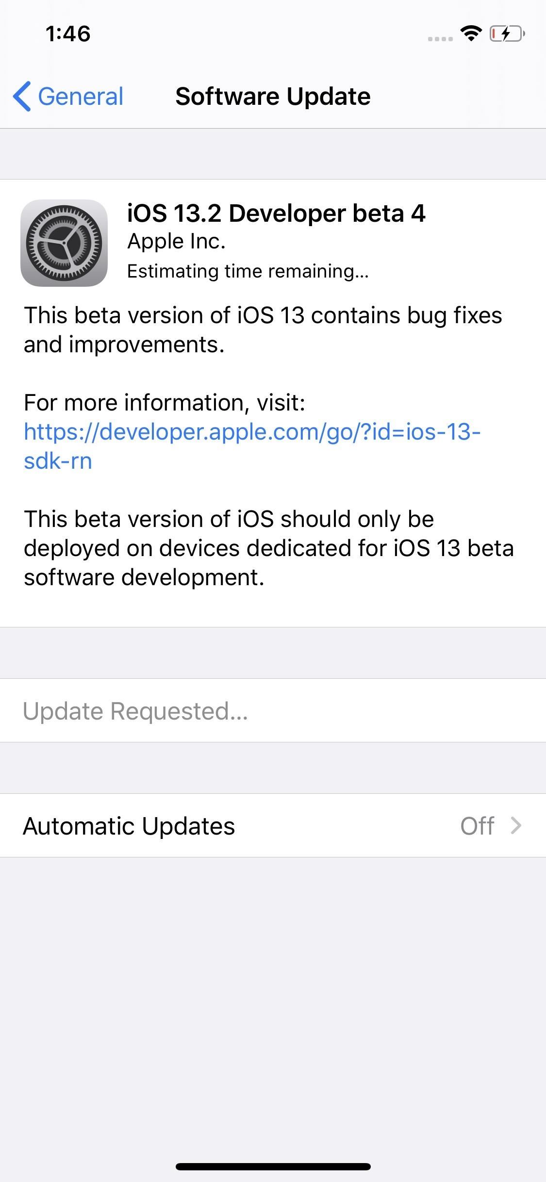 Apple Releases iOS 13.2 Developer Beta 4 for iPhone