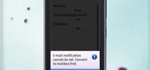 Create a new email account on a Nokia C5-03 mobile phone