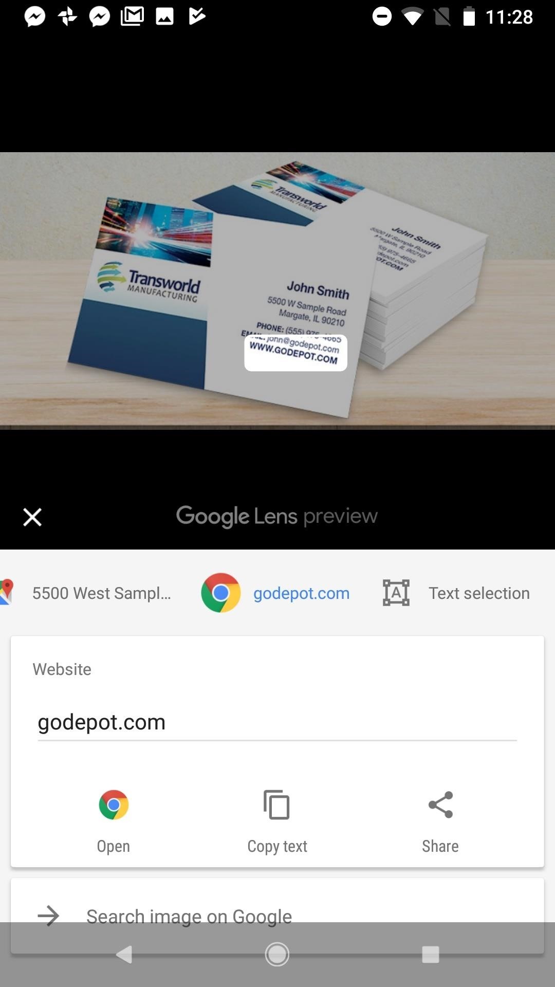 Google Photos 101: How to Use Google Lens to Save Contact Info from Business Cards