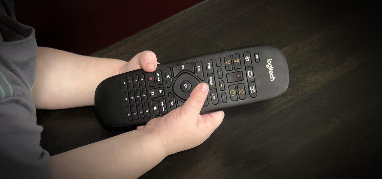 Put a Child Lock on Your Logitech Harmony Remote