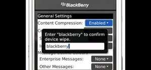Master reset and factory reset your Blackberry