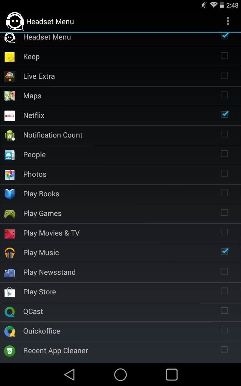 Get Quick Access to Media Apps When You Plug in Headphones