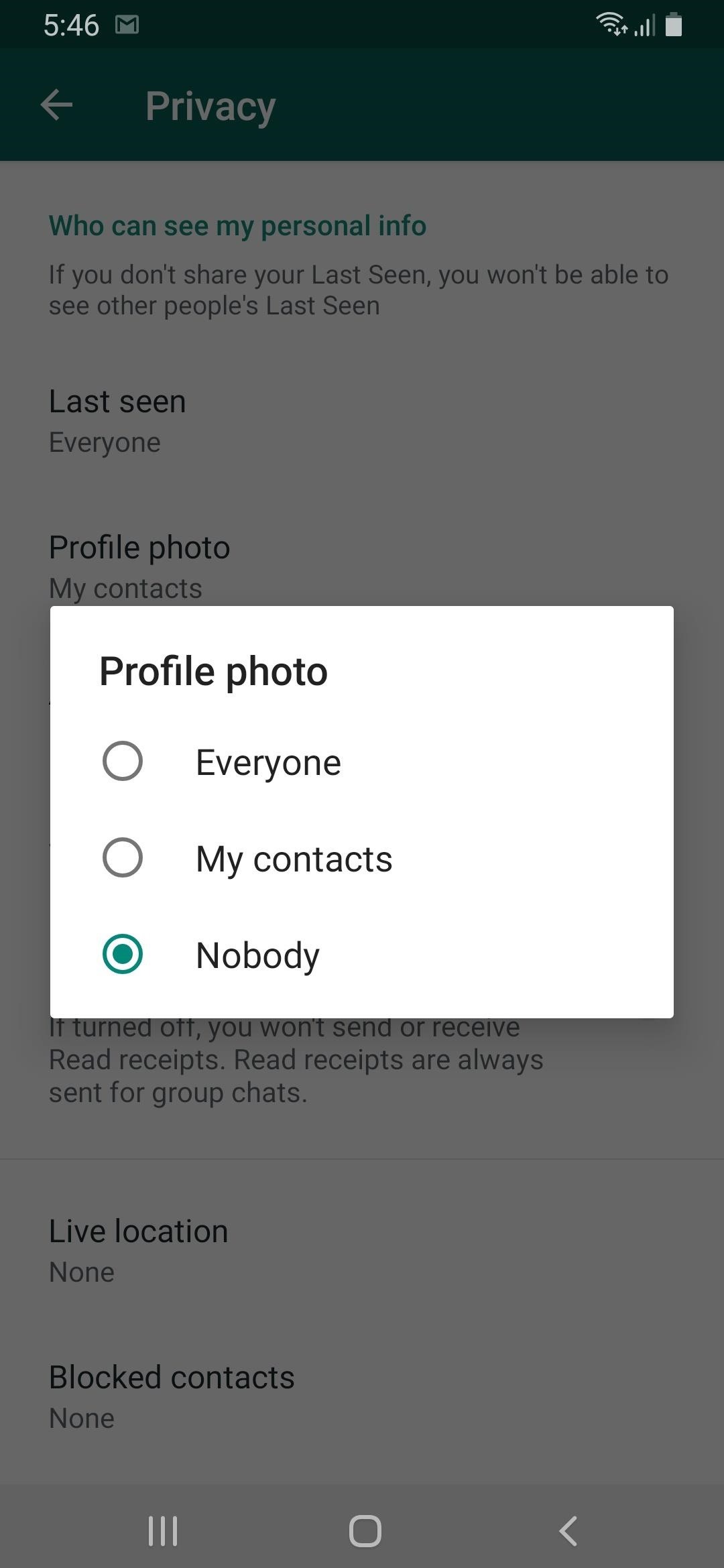 How to Hide Your WhatsApp Profile Photo So Other Users Can't See It