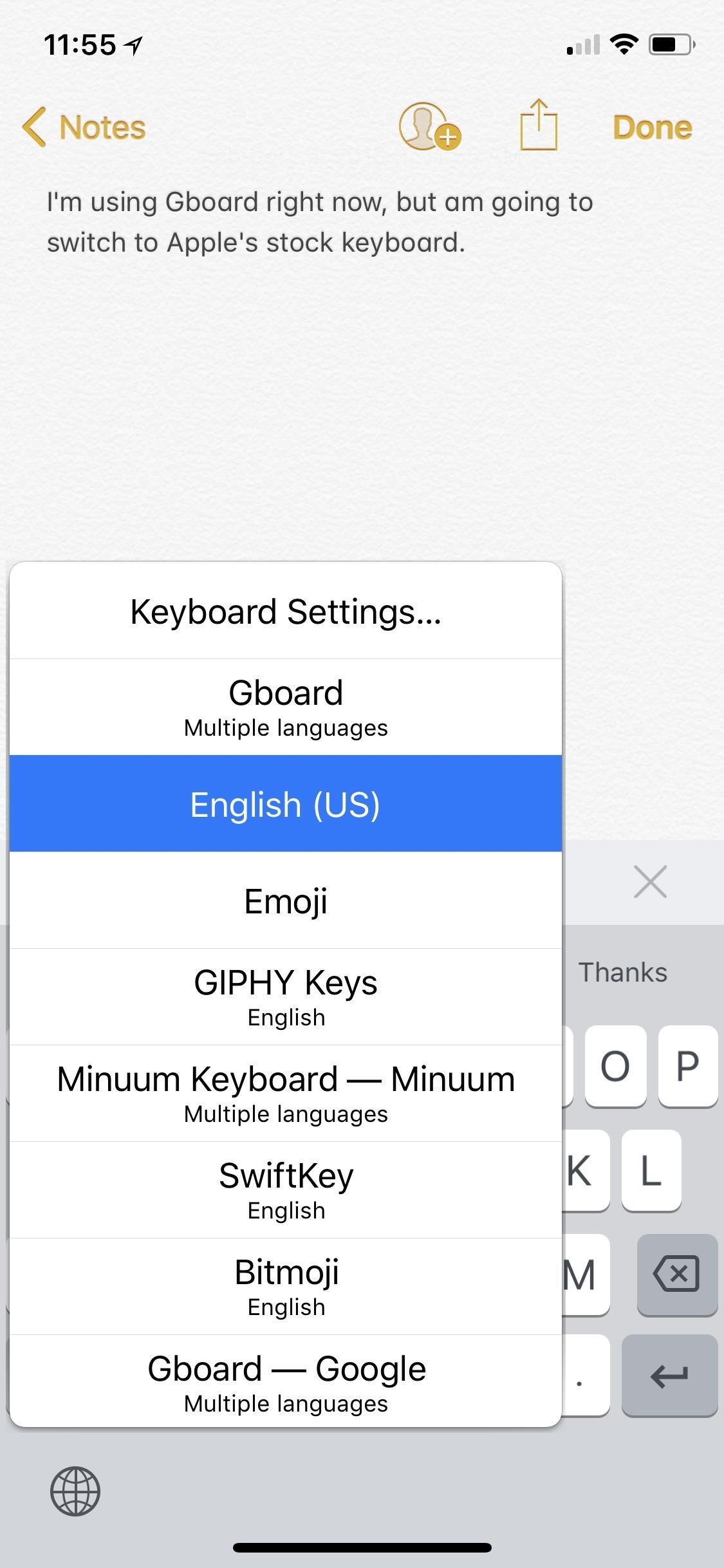 How to Add, Switch, Reorder & Delete Keyboards on Your iPhone