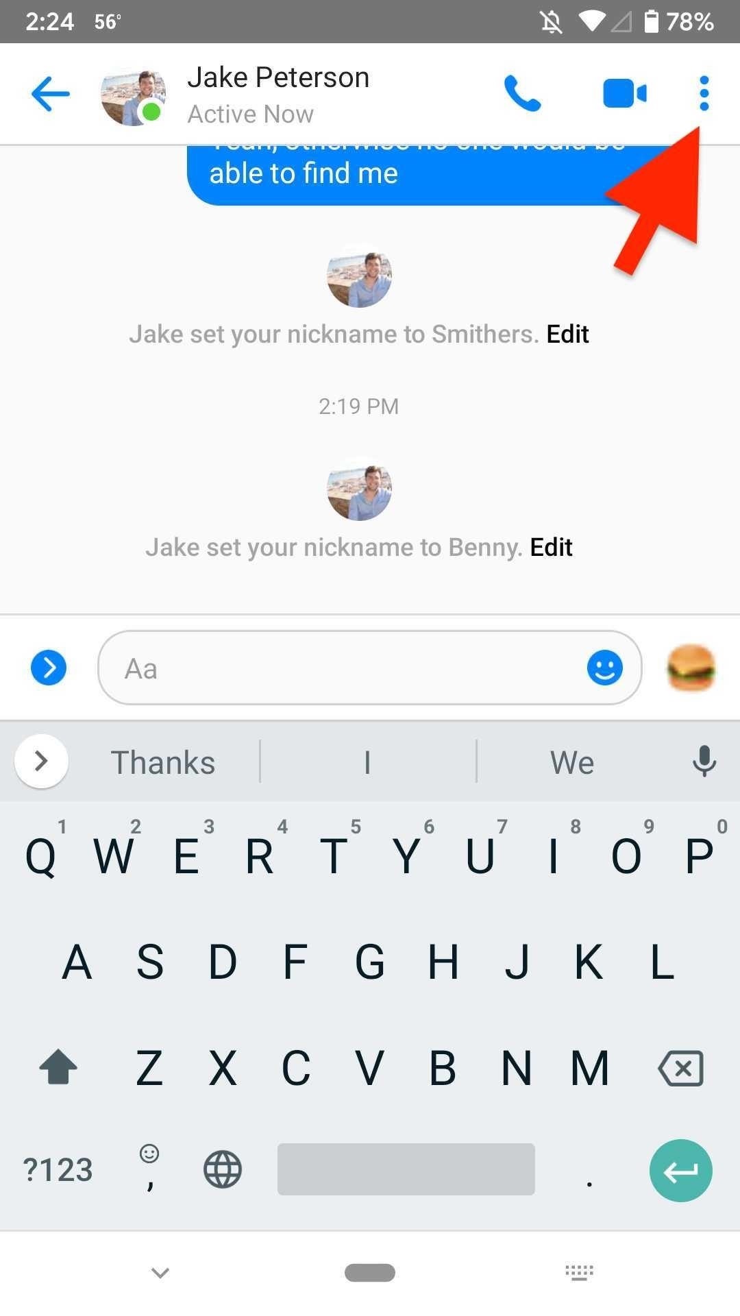 How to Set & Remove Nicknames in Facebook Messenger Chats for More  Personalized Conversations « Smartphones :: Gadget Hacks