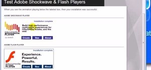 Test Adobe Flash, Shockwave, Acrobat & Java