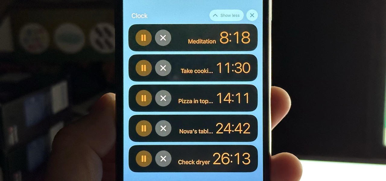Apple's Clock App Finally Lets You Run Multiple Timers on Your iPhone at the Same Time « iOS & iPhone :: Gadget Hacks