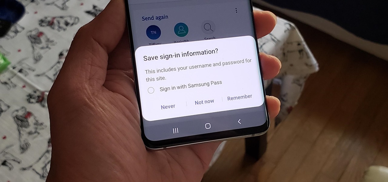 Use Your Saved Chrome Passwords to Log into Apps on Your Galaxy